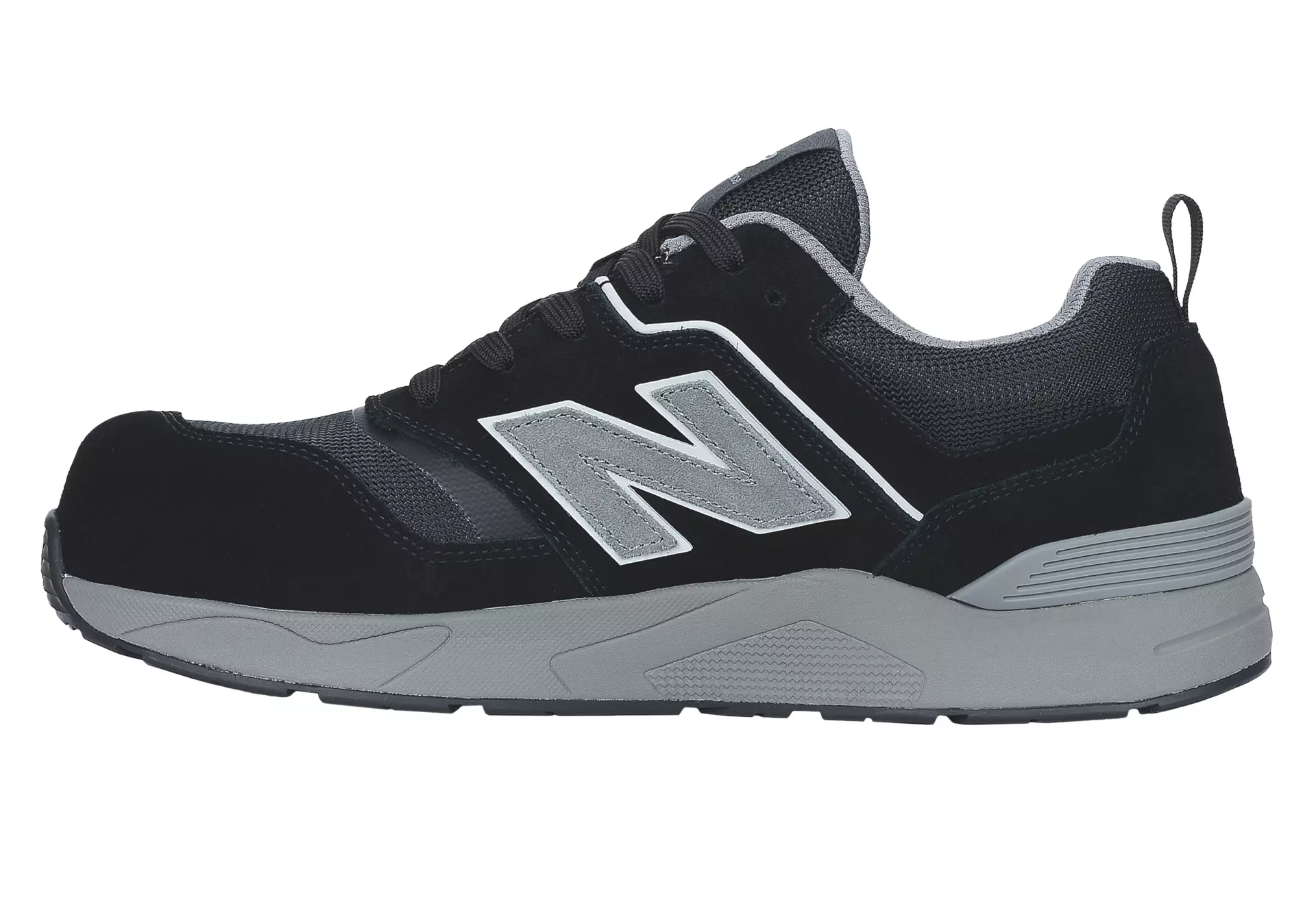 New Balance MEELCAP-1012, Elite Lite Mens Safety Shoes S1 PL HRO FO SC SR Black/grey, image 2