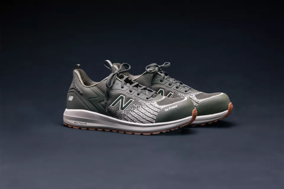New Balance MIDSPWR-3311, Speedware Safety Shoes S1 P SRC Olive/white, image 6, gallery thumbnail