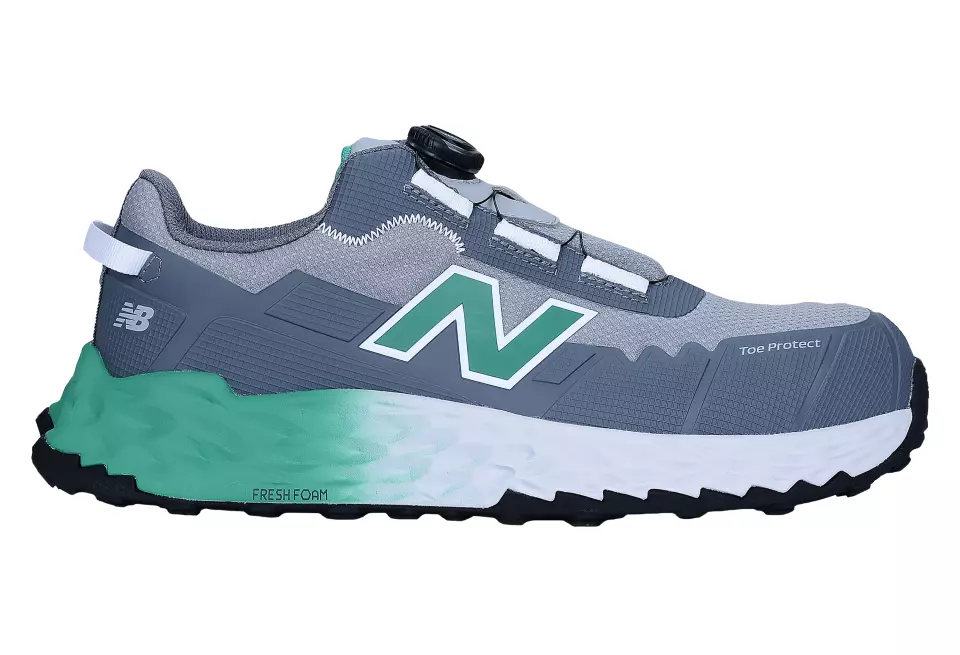 New Balance MEFFCAPB2E-1730, Cremorne BOA Safety shoes S3L, alloy / green, image 2, gallery thumbnail