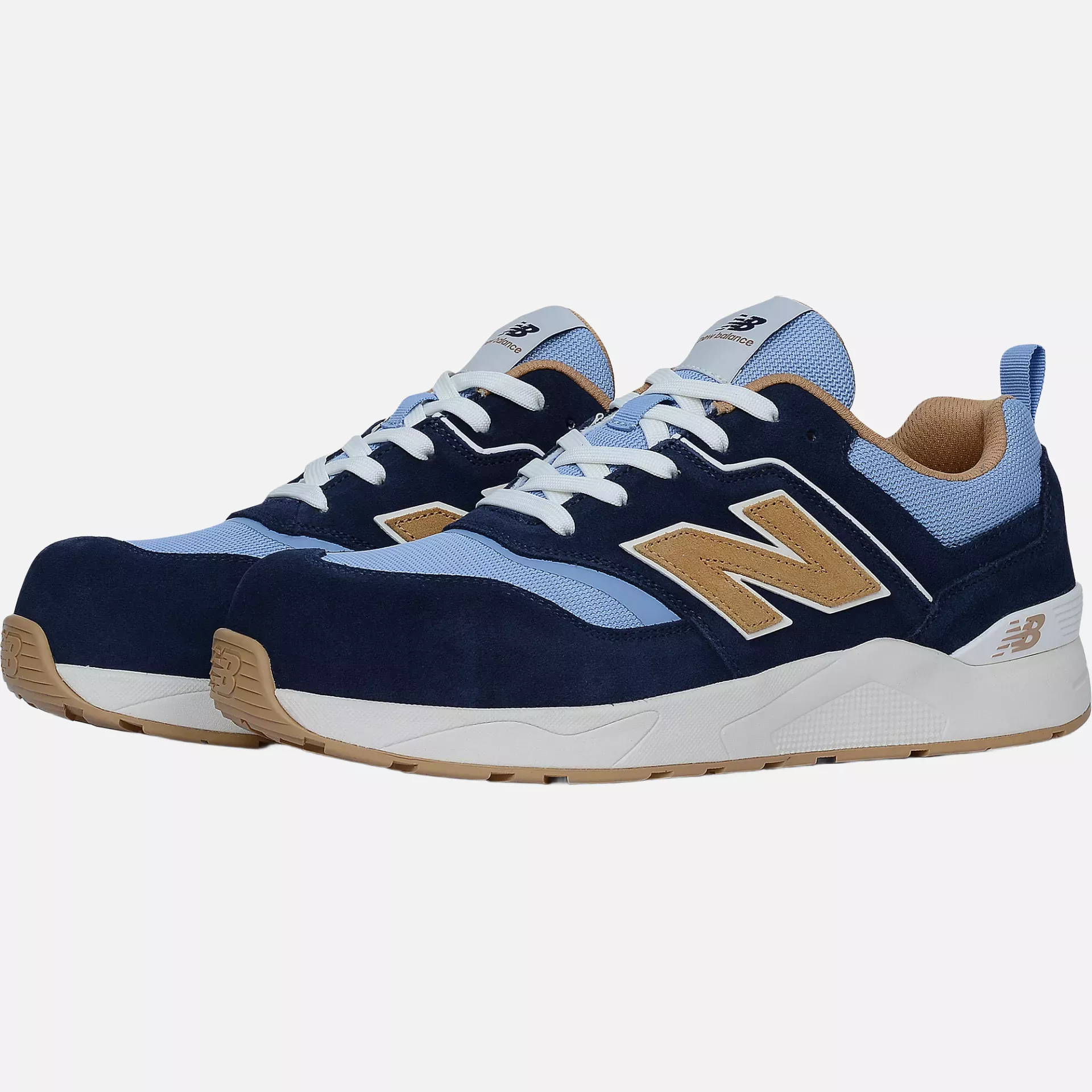 New Balance MEELCAP-2257, Elite Lite Sicherheitsschuhe S1 PL HRO FO SC SR Blau/Kaffee, image 9