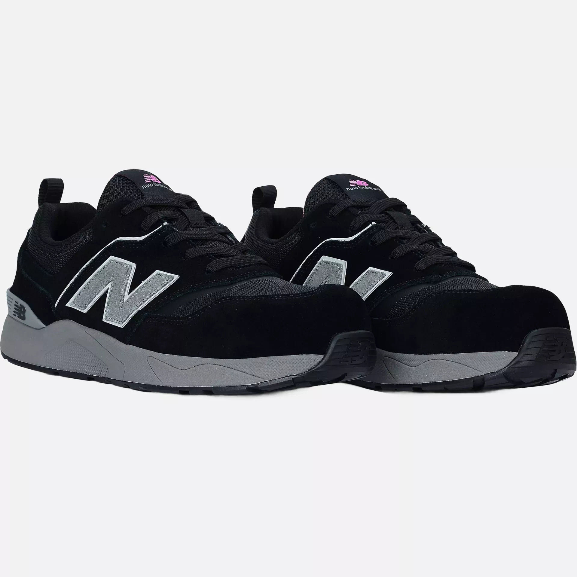 New Balance WEELCAP-1063, Elite Lite Womens Safety Shoe S1 PL HRO FO SC SR Black/rose, image 6