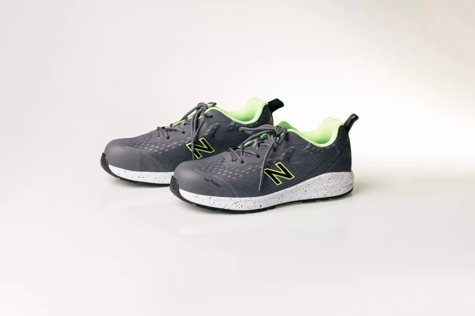 New Balance MIDLOGI-2143, Logic Safety Shoes S1 PL SR FO HRO Blue/yellow, image 6, gallery thumbnail