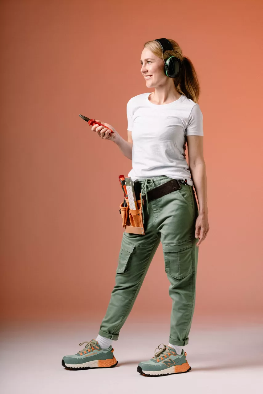 New Balance WEFCCAPD-3446, Cremorne Womens Safety shoes S3 L, aqua / pumpkin, image 19, gallery thumbnail