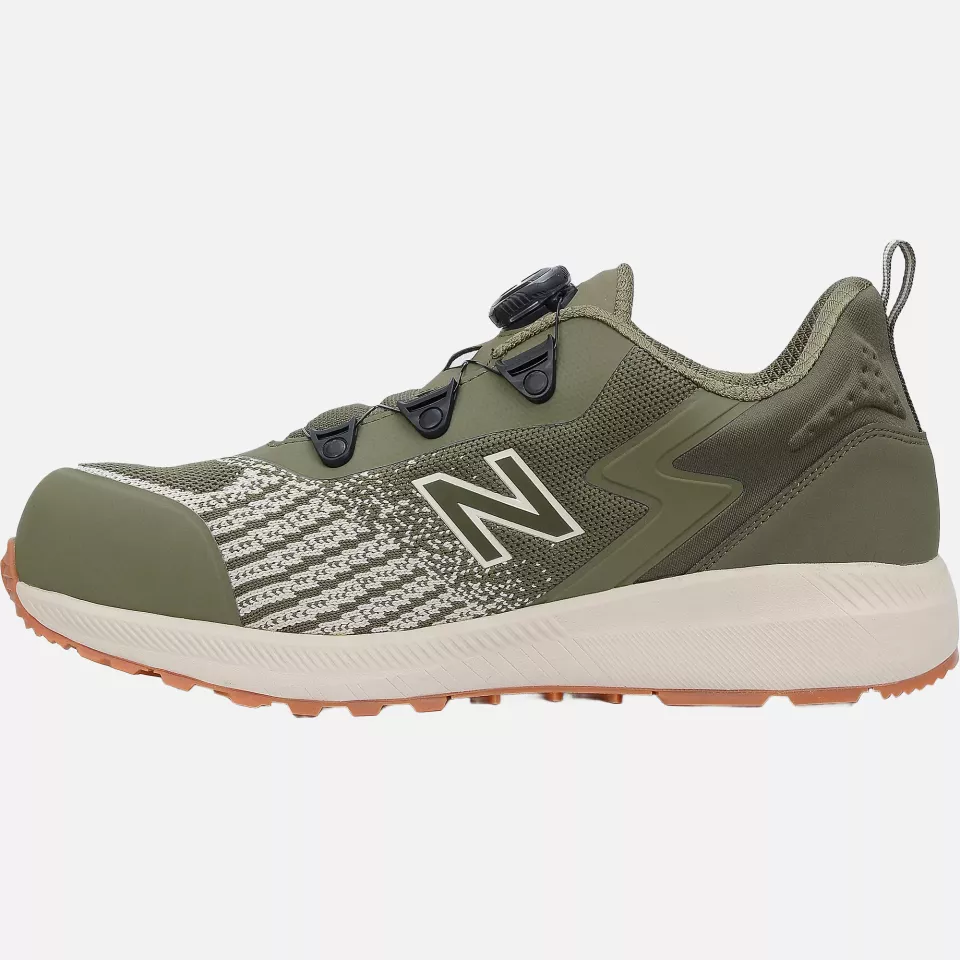 New Balance MIDSPWRBOA-3311, Speedware Boa Safety shoes S1P, olive / white, image 2, gallery thumbnail