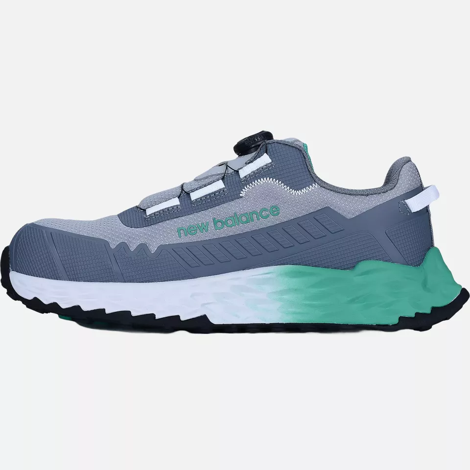 New Balance MEFFCAPB2E-1730, Cremorne BOA Sicherheitsschuhe S3L, Alu / Grün, image 3, gallery thumbnail