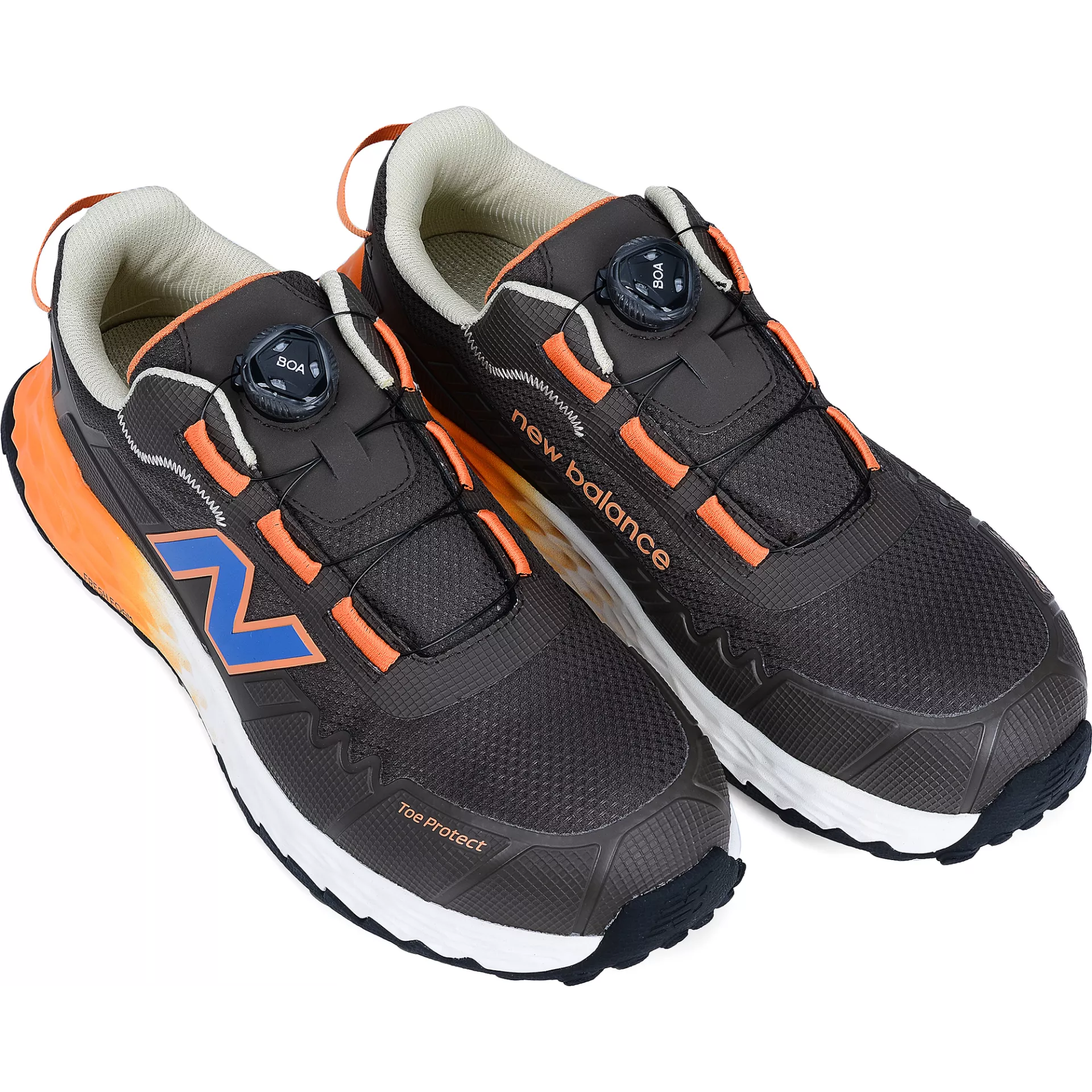New Balance MEFFCAPB2E-5644, Cremorne BOA Safety shoes S3L, chocolate / orange, image 7