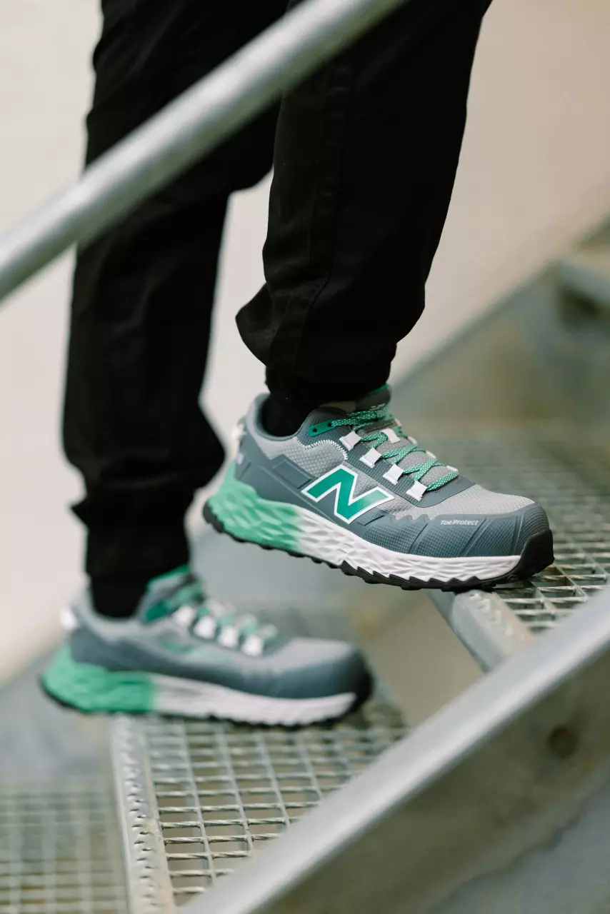 New Balance MEFCCAP2E-1730, Cremorne Safety shoes S3L, alloy / green, image 7, gallery thumbnail