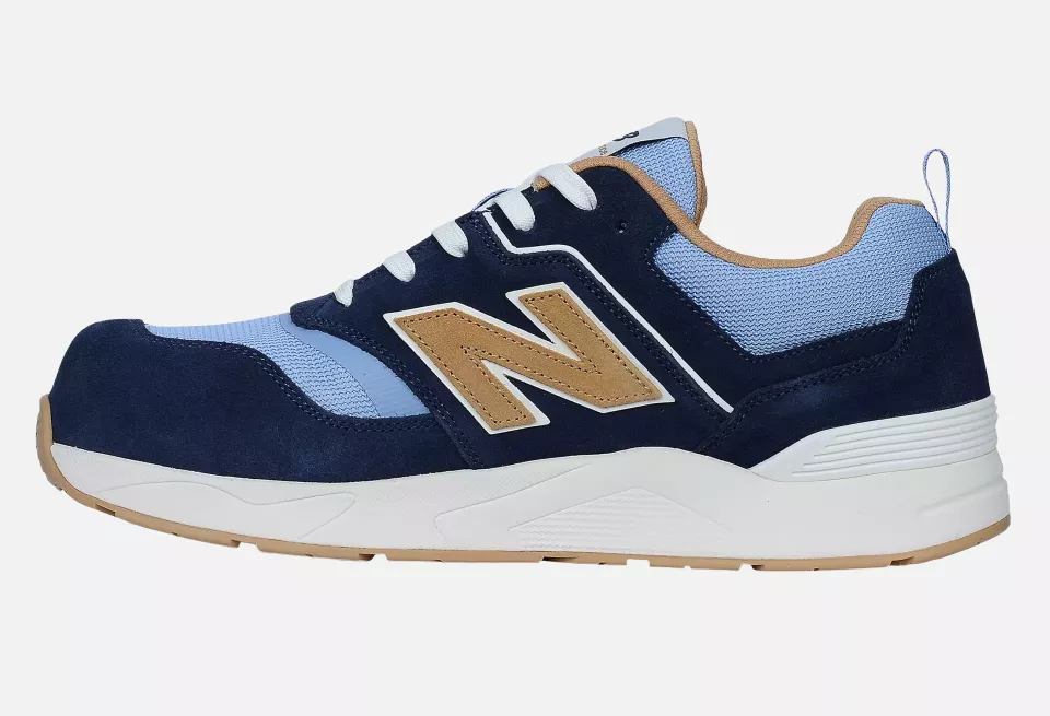 New Balance MEELCAP-2257, Elite Lite Safety Shoes S1 PL HRO FO SC SR Blue/coffee, image 21, gallery thumbnail