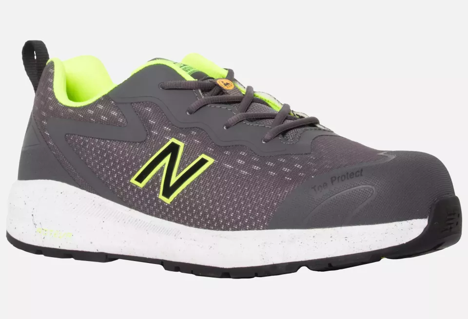 New Balance MIDLOGI-1242, Logic Sicherheitsschuhe S1 PL SR FO HRO Grau/Lime, image 11, gallery thumbnail