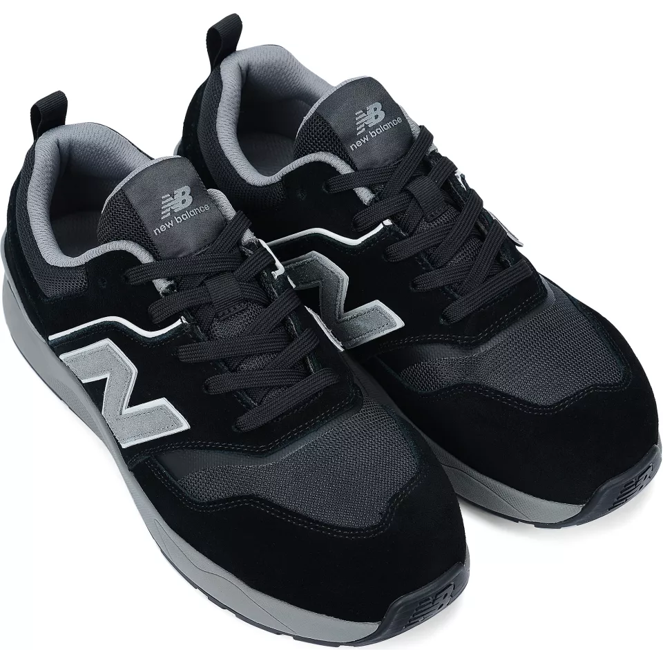 New Balance MEELCAP-1012, Elite Lite Herren Sicherheitsschuhe S1 PL HRO FO SC SR Schwarz/Grau, image 8, gallery thumbnail