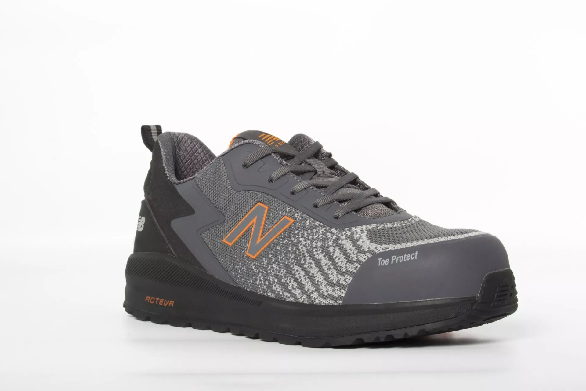 New Balance MIDSPWR-1244, Speedware Safety Shoes S1 P SRC Grey/orange, image 1