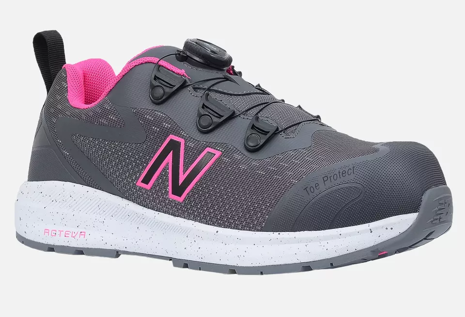 New Balance WIDLOGIBOA-1264, Logic Boa Womens Safety shoes S1 P, grey / pink, image 13, gallery thumbnail