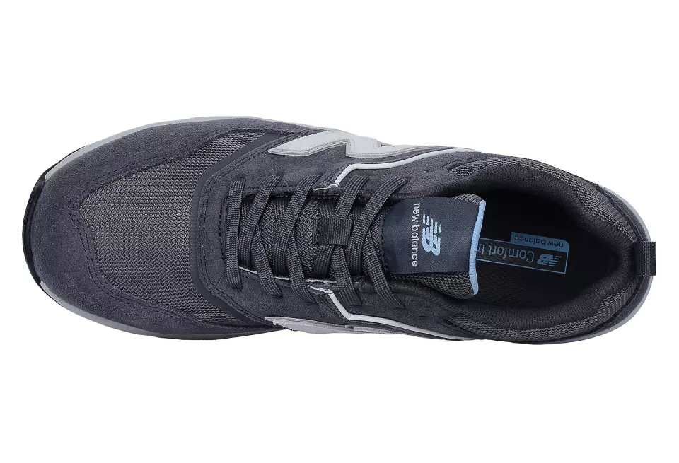 New Balance WEELCAP-2728, Elite Lite Womens Safety Shoe S1 PL HRO FO SC SR Magnet/whispy Blue, image 3, gallery thumbnail
