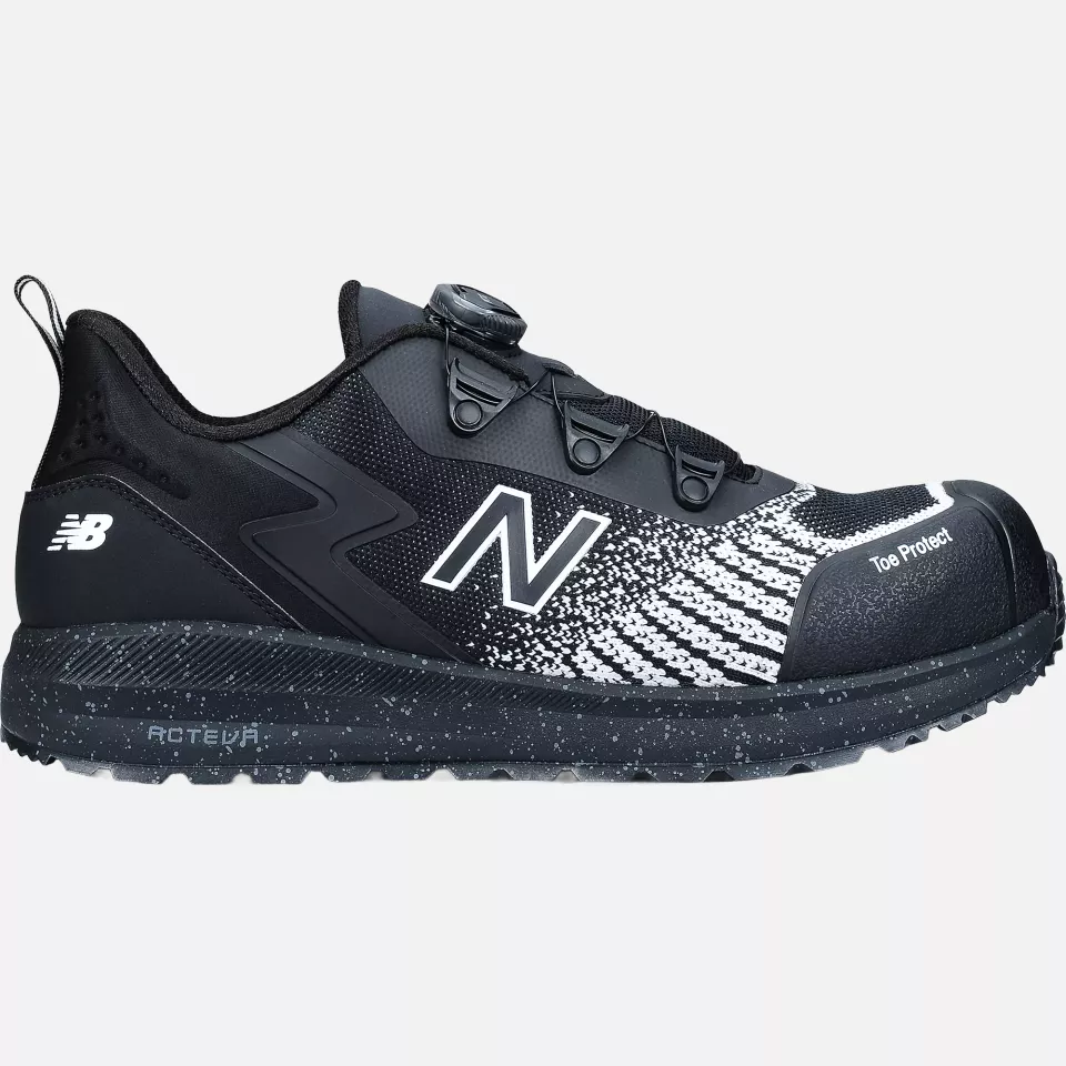 New Balance MIDSPWRBOA-1011, Speedware Boa Sicherheitsschuhe S1P, Schwarz / Weiß, image 2, gallery thumbnail