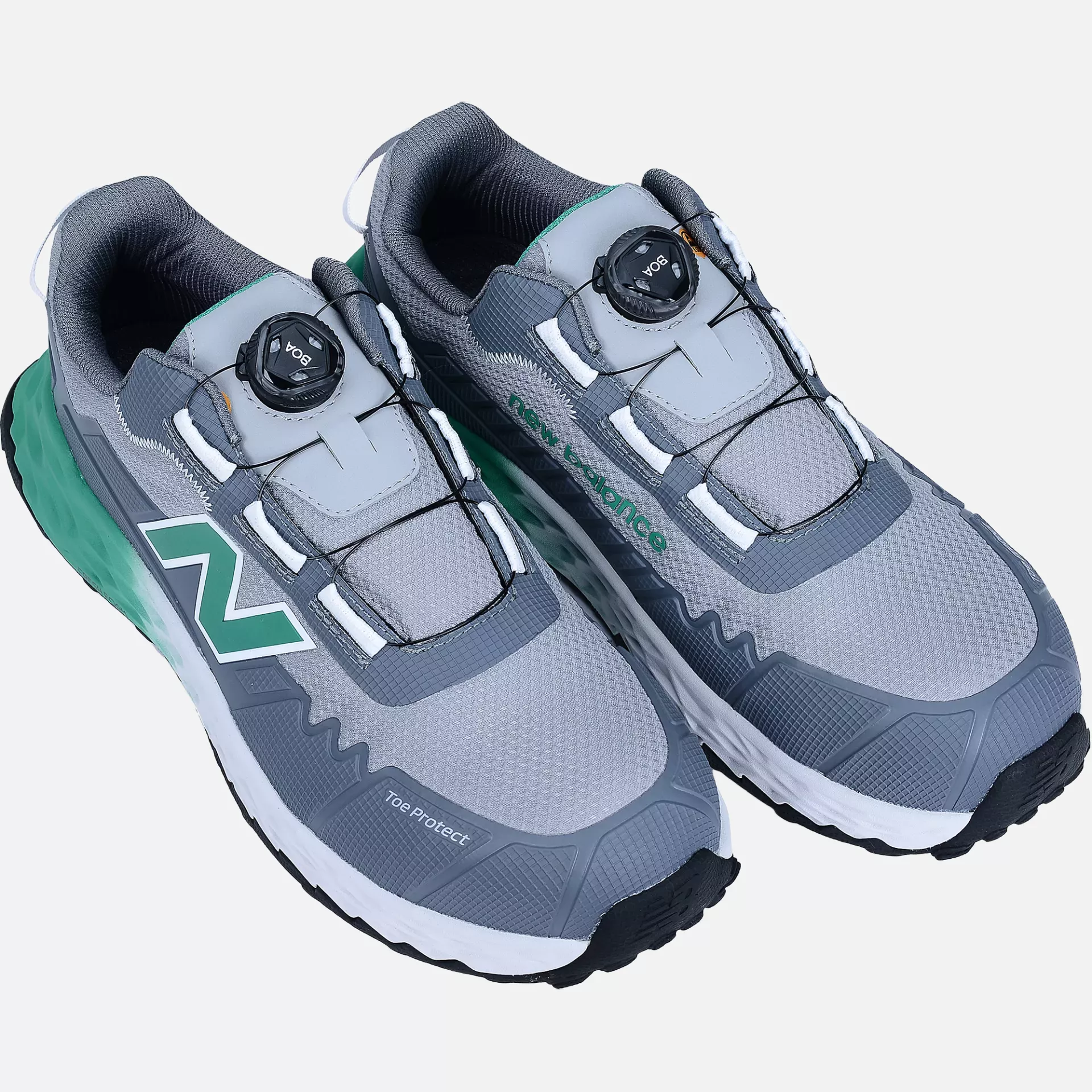 New Balance MEFFCAPB2E-1730, Cremorne BOA Sicherheitsschuhe S3L, Alu / Grün, image 7