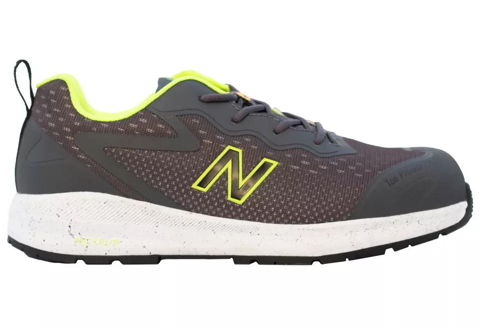 New Balance MIDLOGI-1242, Logic Sicherheitsschuhe S1 PL SR FO HRO Grau/Lime, image 2, gallery thumbnail