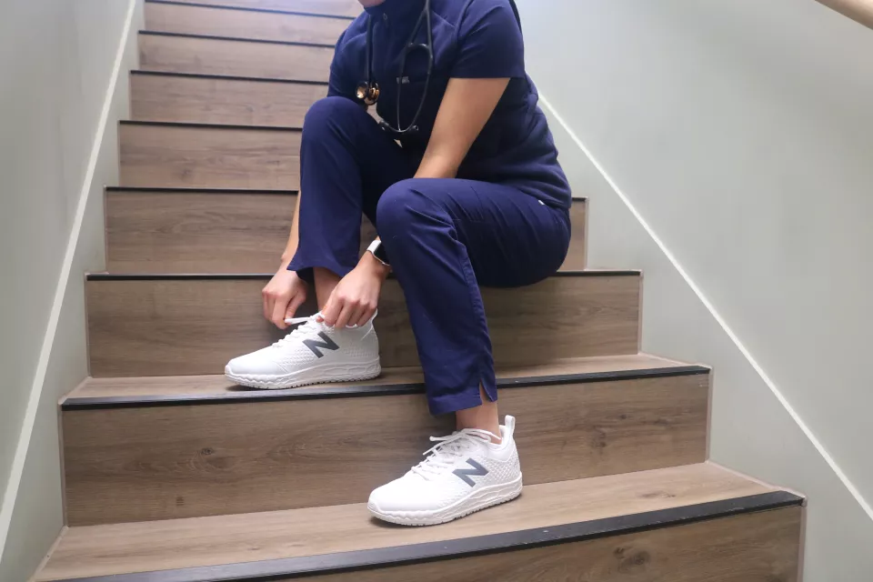 New Balance WID906SR-1100, 906SR Womens Occupational Shoes OB E HRO SRC, White, image 8, gallery thumbnail