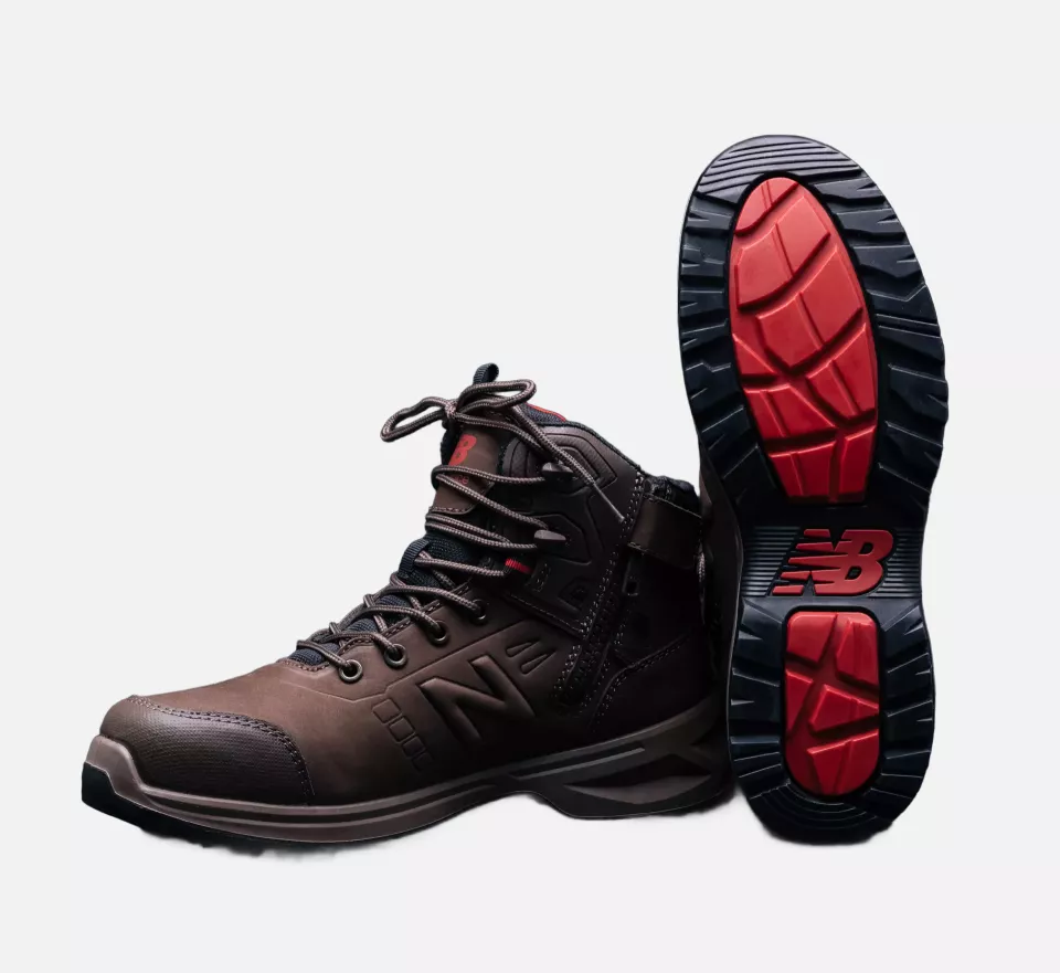 New Balance MIDCLBR-5600, Calibre Safety Boots S3L FO HRO SR SC Chocolate Width 2E, image 7, gallery thumbnail