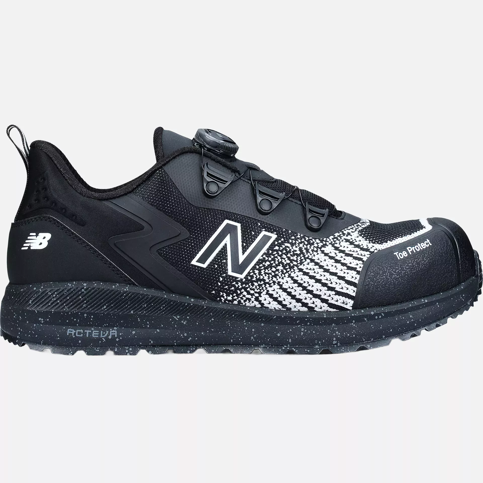 New Balance MIDSPWRBOA-1011, Speedware Boa Sicherheitsschuhe S1P, Schwarz / Weiß, image 2