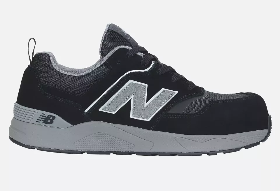 New Balance MEELCAP-1012, Elite Lite Herren Sicherheitsschuhe S1 PL HRO FO SC SR Schwarz/Grau, image 14, gallery thumbnail
