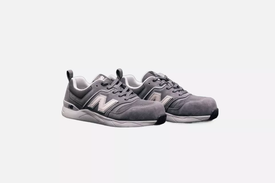 New Balance MEELCAP-1211, Elite Lite Mens Safety Shoes S1 PL HRO FO SC SR Grey/white, image 7, gallery thumbnail