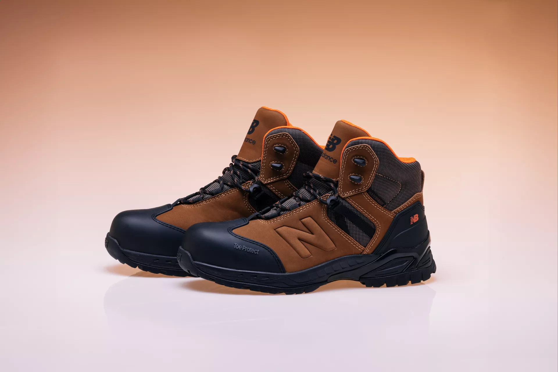 New Balance MIDALLSRB-5810, Allsite Safety Boot S3 WR SRC Rustic Brown/black, image 6