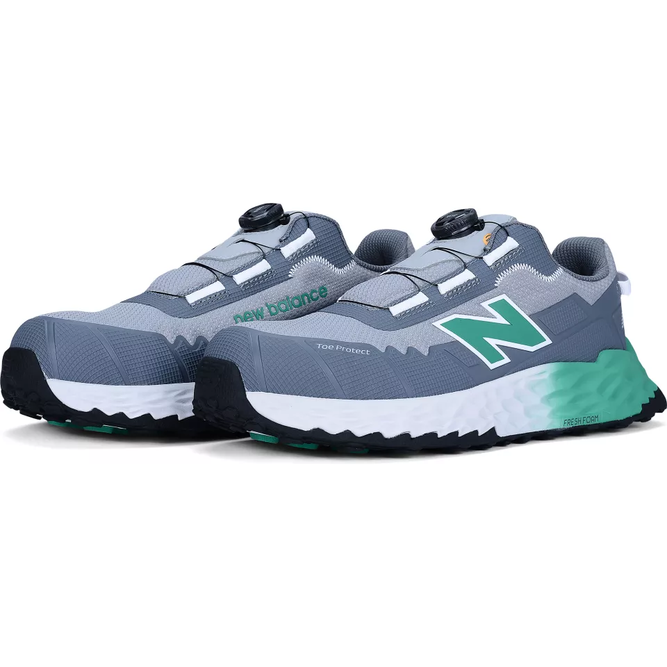 New Balance MEFFCAPB2E-1730, Cremorne BOA Safety shoes S3L, alloy / green, image 6, gallery thumbnail
