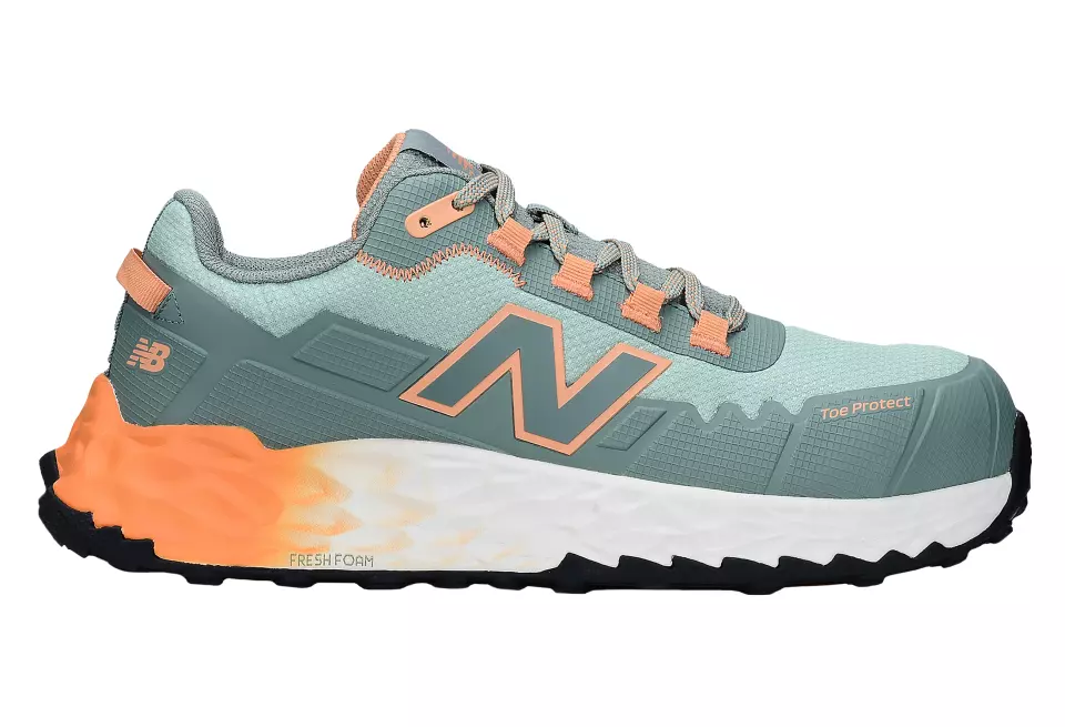 New Balance WEFCCAPD-3446, Cremorne Womens Safety shoes S3 L, aqua / pumpkin, image 2, gallery thumbnail