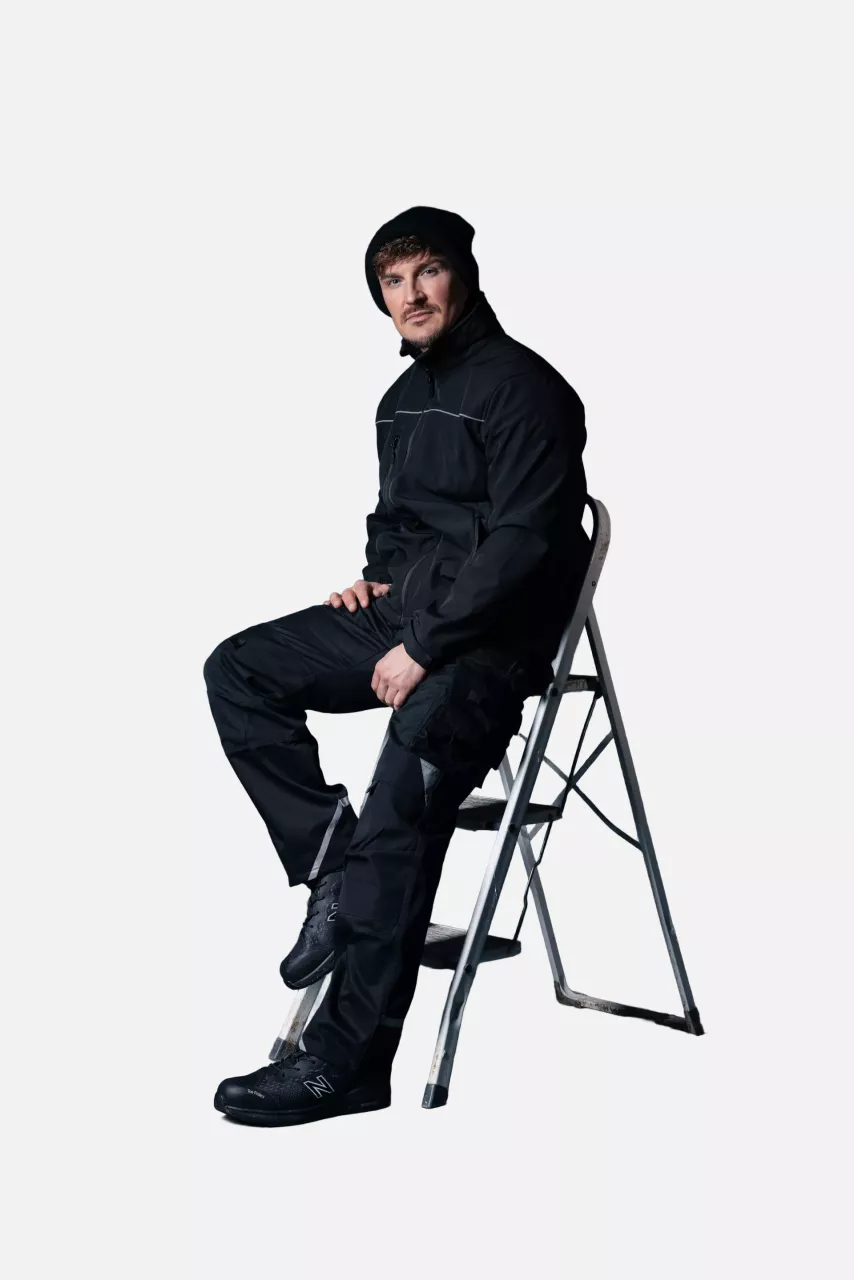 New Balance MIDLOGI-1044, Logic Safety Shoes S1 PL SR FO HRO Black/orange, image 7, gallery thumbnail