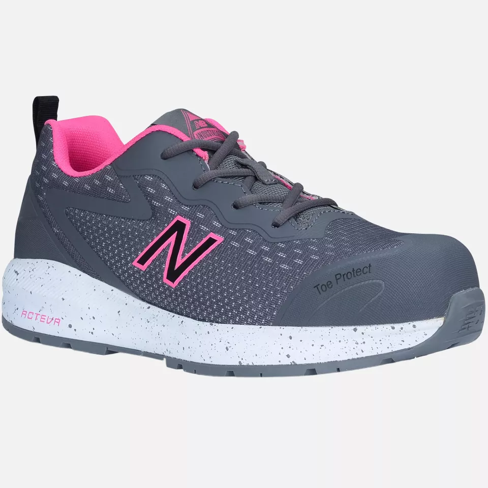 New Balance WIDLOGI-1264, Logic Damen Sicherheitsschuhe S1 PL HRO SR FO Grau/Pink, image 1, gallery thumbnail