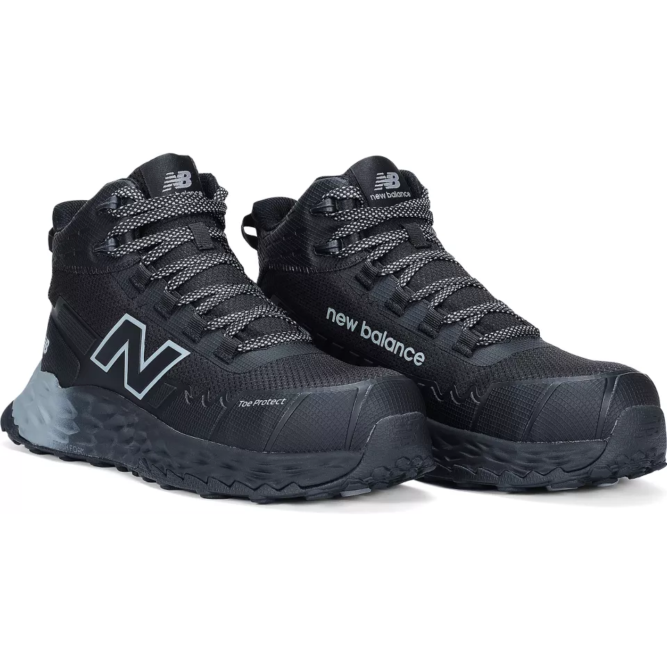 New Balance MEFCMCAP2E-1012, Cremorne Mid Safety boots S3L, black / grey, image 6, gallery thumbnail