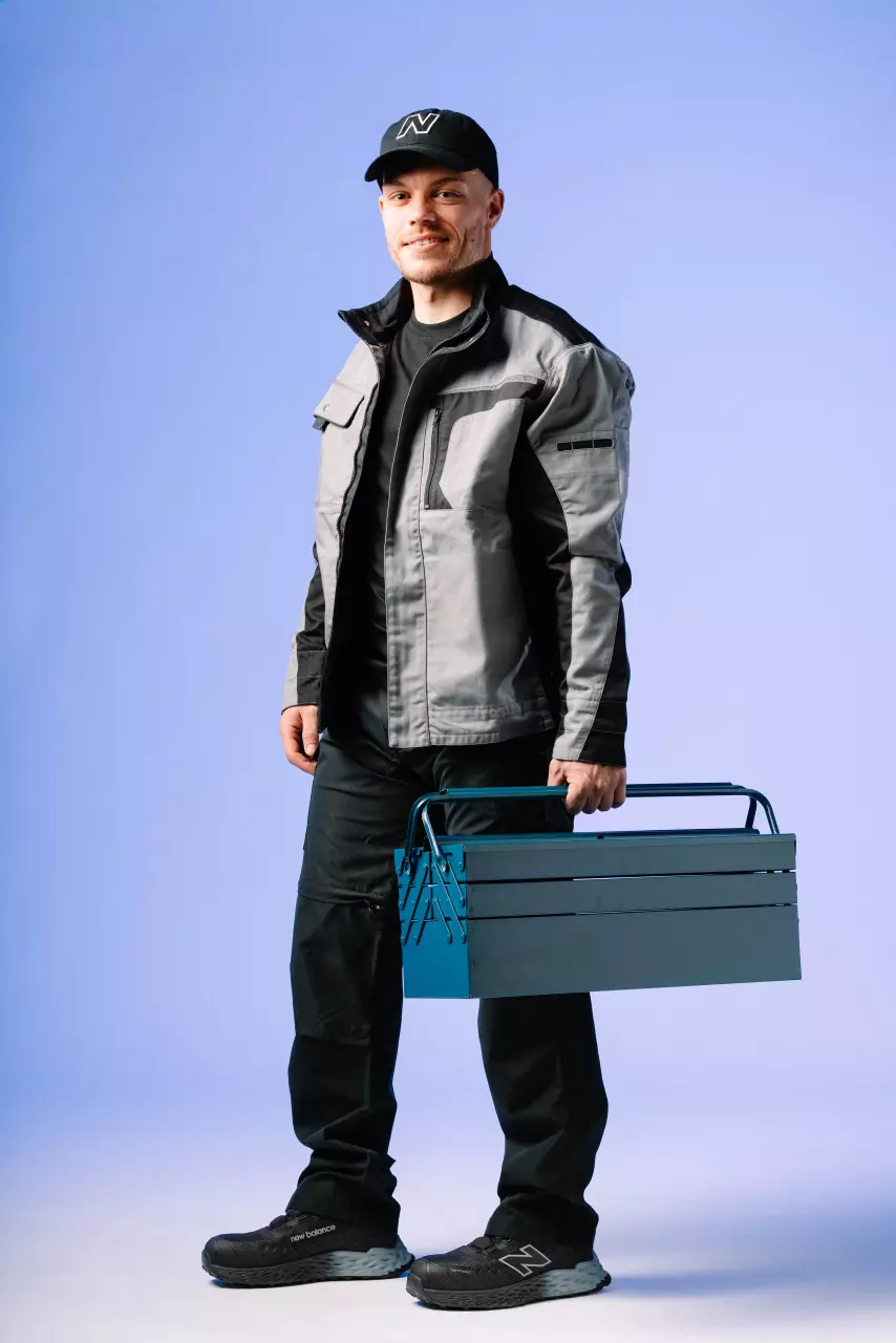 New Balance MEFFCAPB2E-1012, Cremorne BOA Sicherheitsschuhe S3L schwarz/grau, image 6, gallery thumbnail