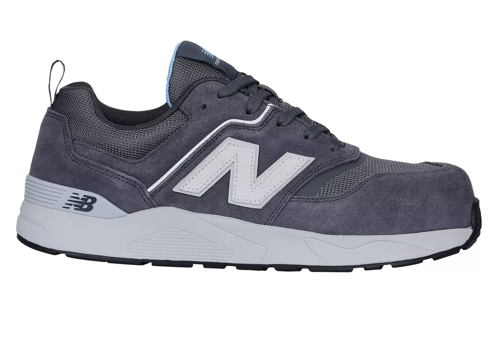 New Balance WEELCAP-2728, Elite Lite Womens Safety Shoe S1 PL HRO FO SC SR Magnet/whispy Blue, image 1