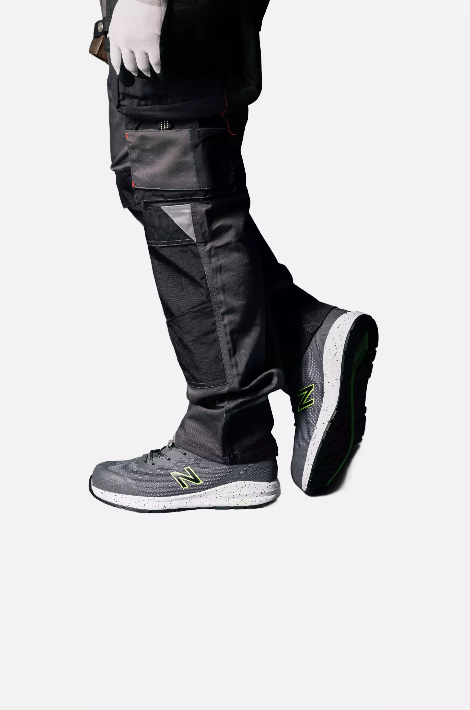 New Balance MIDLOGI-2143, Logic Sicherheitsschuhe S1 PL SR FO HRO Blau/Gelb, image 7