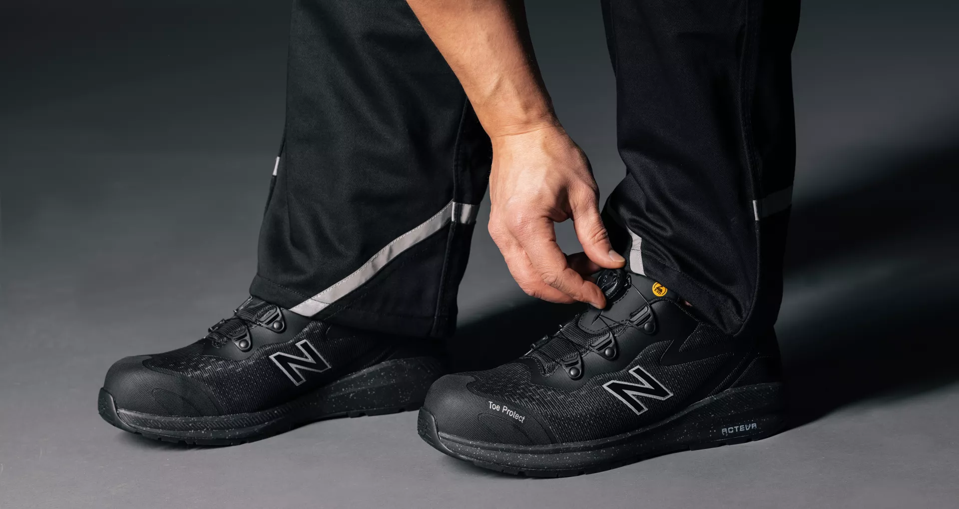 New Balance MIDLOGIBOA-1044, Logic BOA Safety Shoes S1 PL SR FO HRO Black/orange, image 10