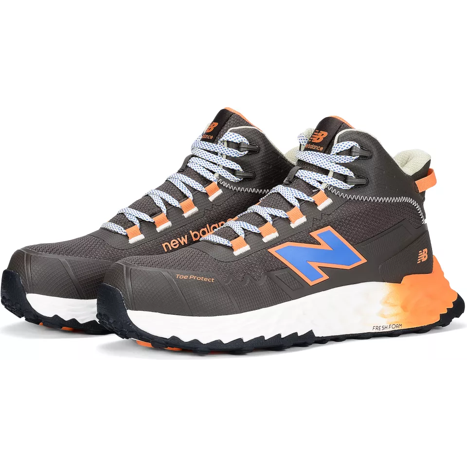 New Balance MEFCMCAP2E-5644, Cremorne Mid Sicherheitsstiefel S3L, Schokolade / Orange, image 8, gallery thumbnail
