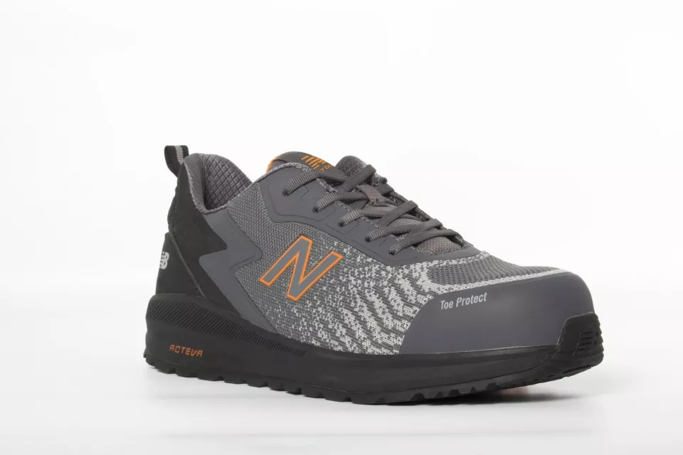 New Balance MIDSPWR-1244, Speedware Safety Shoes S1 P SRC Grey/orange, image 1, gallery thumbnail