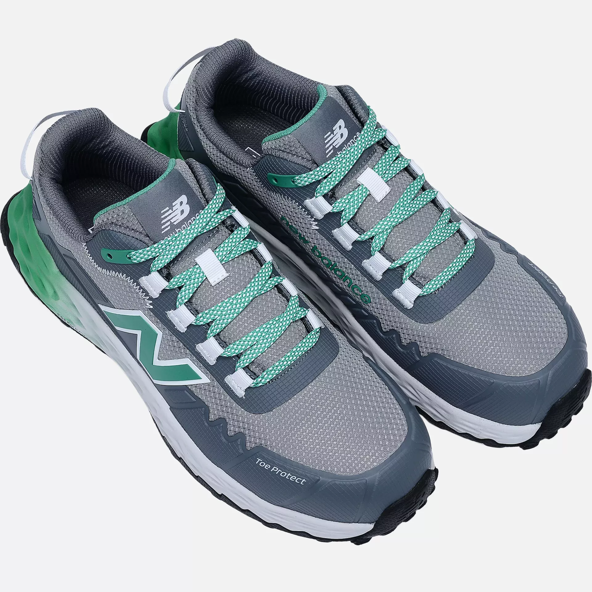 New Balance MEFCCAP2E-1730, Cremorne Sicherheitsschuhe S3L, Alu / Grün, image 9