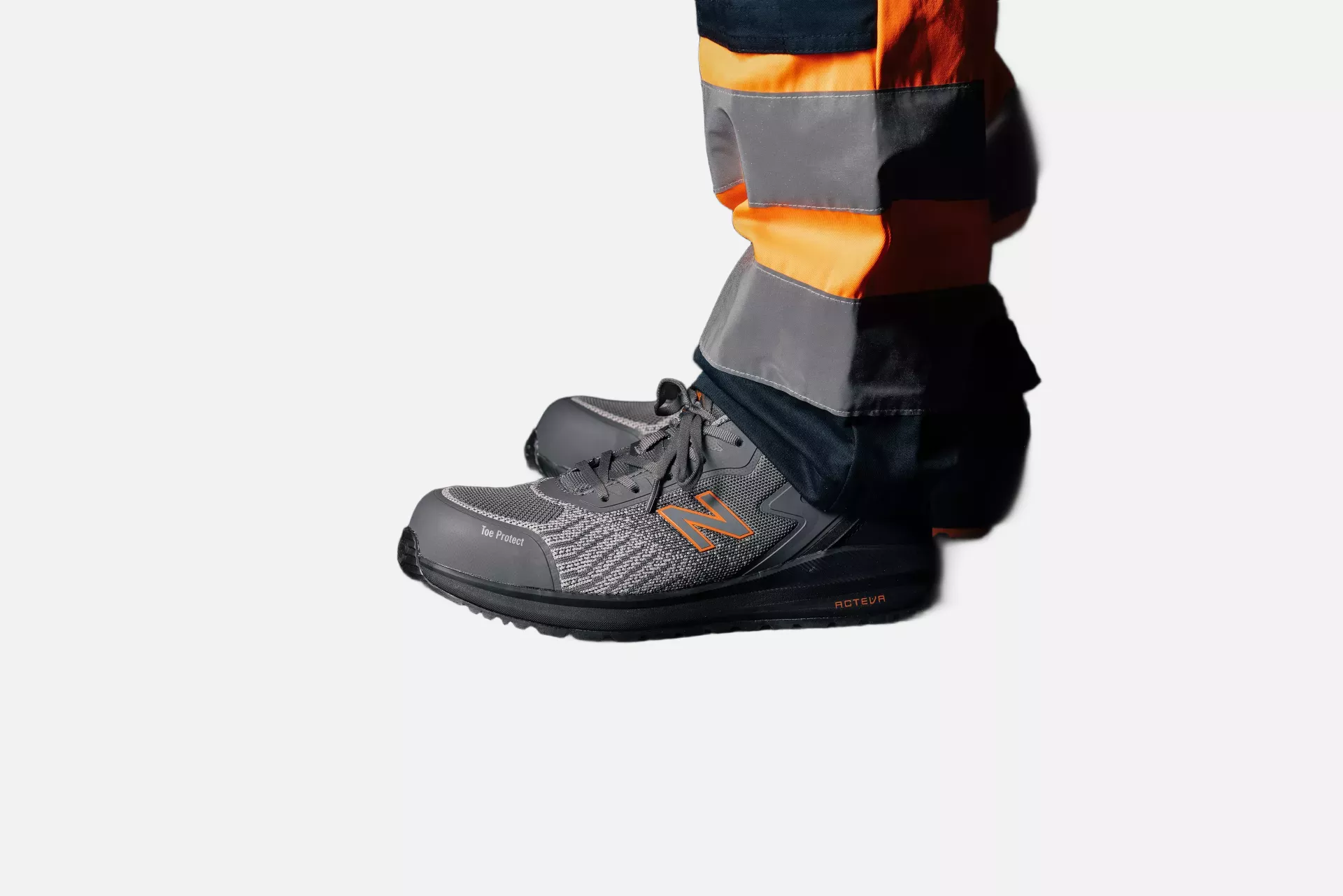 New Balance MIDSPWR-1244, Speedware Safety Shoes S1 P SRC Grey/orange, image 8