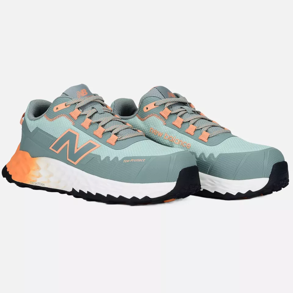 New Balance WEFCCAPD-3446, Cremorne Womens Sicherheitsschuhe S3 L, Aqua / Kürbis, image 5, gallery thumbnail