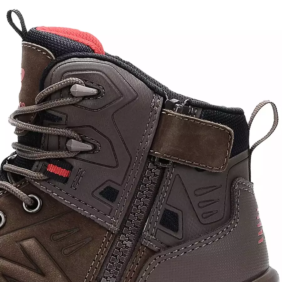 **YKK Zipper** lets you get in and out fast, while keeping your ankle supported.