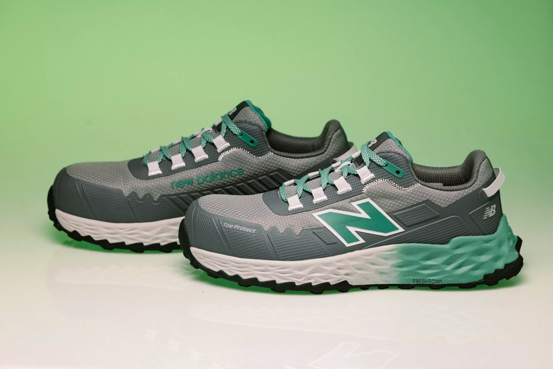 New Balance MEFCCAP2E-1730, Cremorne Safety shoes S3L, alloy / green, image 11