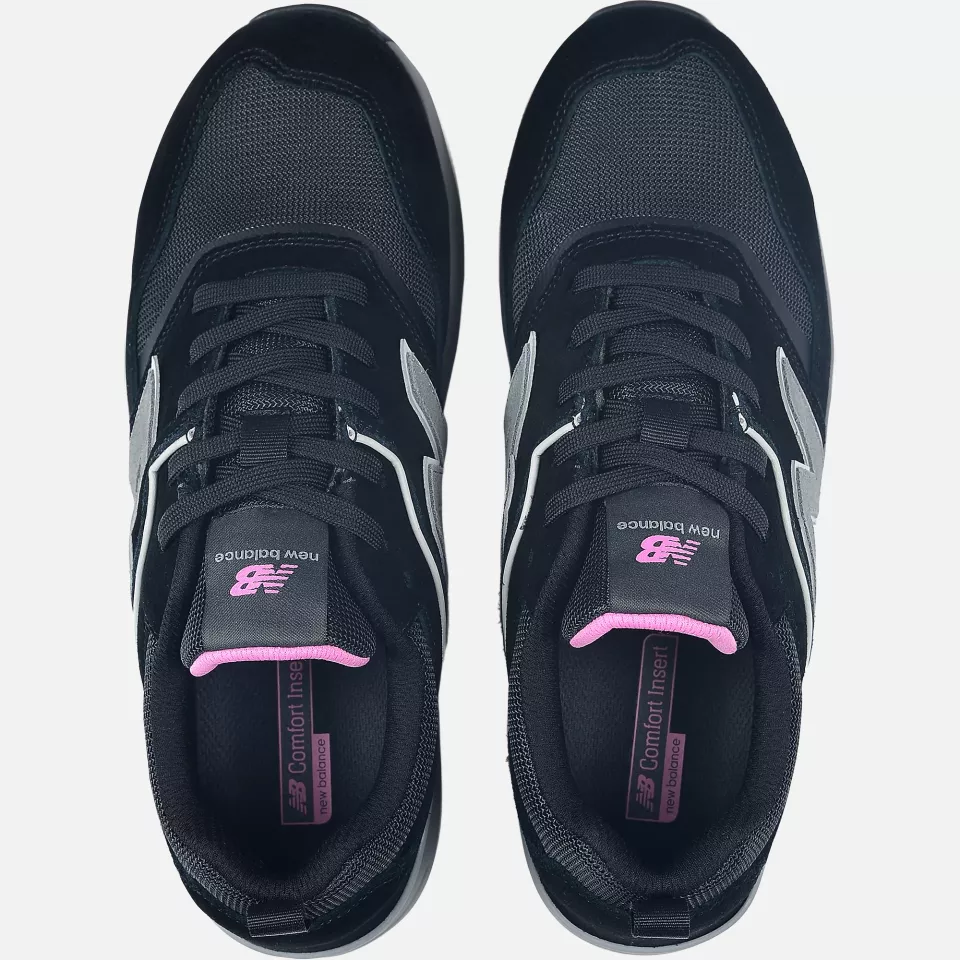 New Balance WEELCAP-1063, Elite Lite Womens Safety Shoe S1 PL HRO FO SC SR Black/rose, image 8, gallery thumbnail