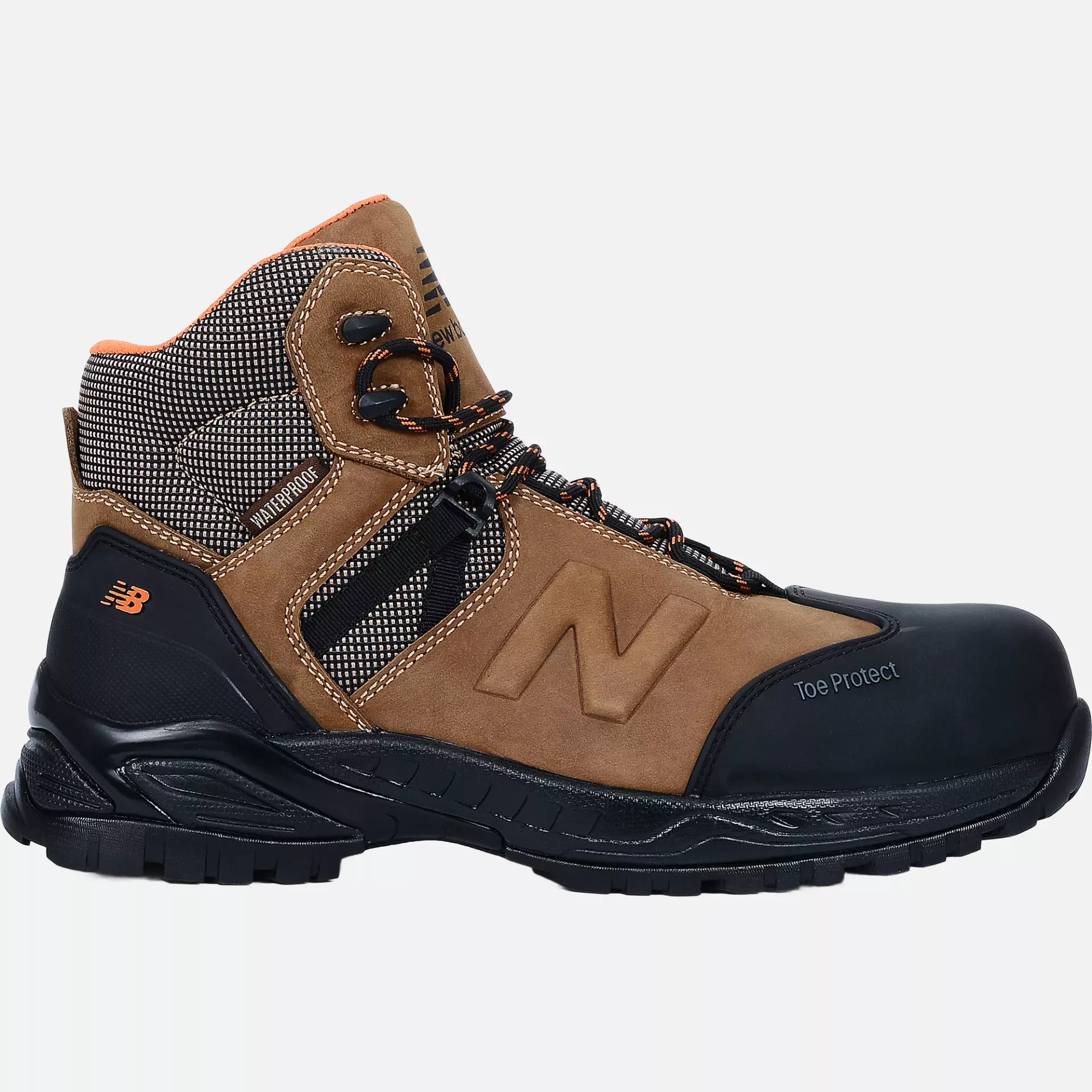 New Balance MIDALLSRB-5810, Allsite Safety Boot S3 WR SRC Rustic Brown/black, image 2