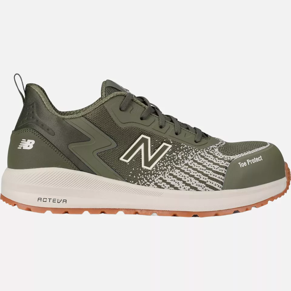 New Balance MIDSPWR-3311, Speedware Safety Shoes S1 P SRC Olive/white, image 2, gallery thumbnail