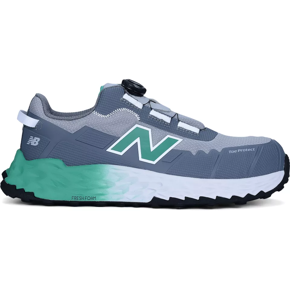 New Balance MEFFCAPB2E-1730, Cremorne BOA Safety shoes S3L, alloy / green, image 2, gallery thumbnail