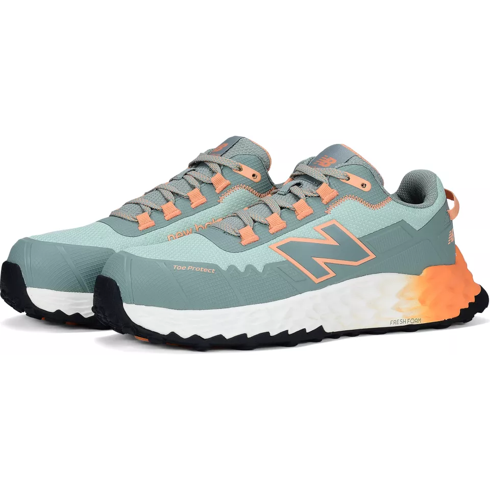 New Balance WEFCCAPD-3446, Cremorne Womens Safety shoes S3 L, aqua / pumpkin, image 7, gallery thumbnail