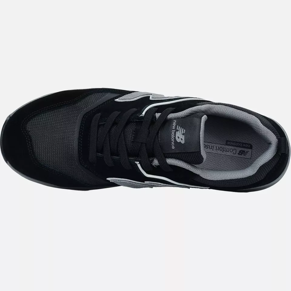 New Balance MEELCAP-1012, Elite Lite Herren Sicherheitsschuhe S1 PL HRO FO SC SR Schwarz/Grau, image 4, gallery thumbnail