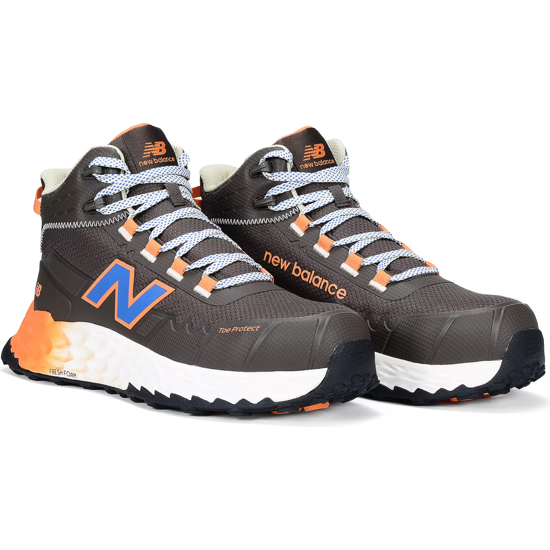 New Balance MEFCMCAP2E-5644, Cremorne Mid Sicherheitsstiefel S3L, Schokolade / Orange, image 6