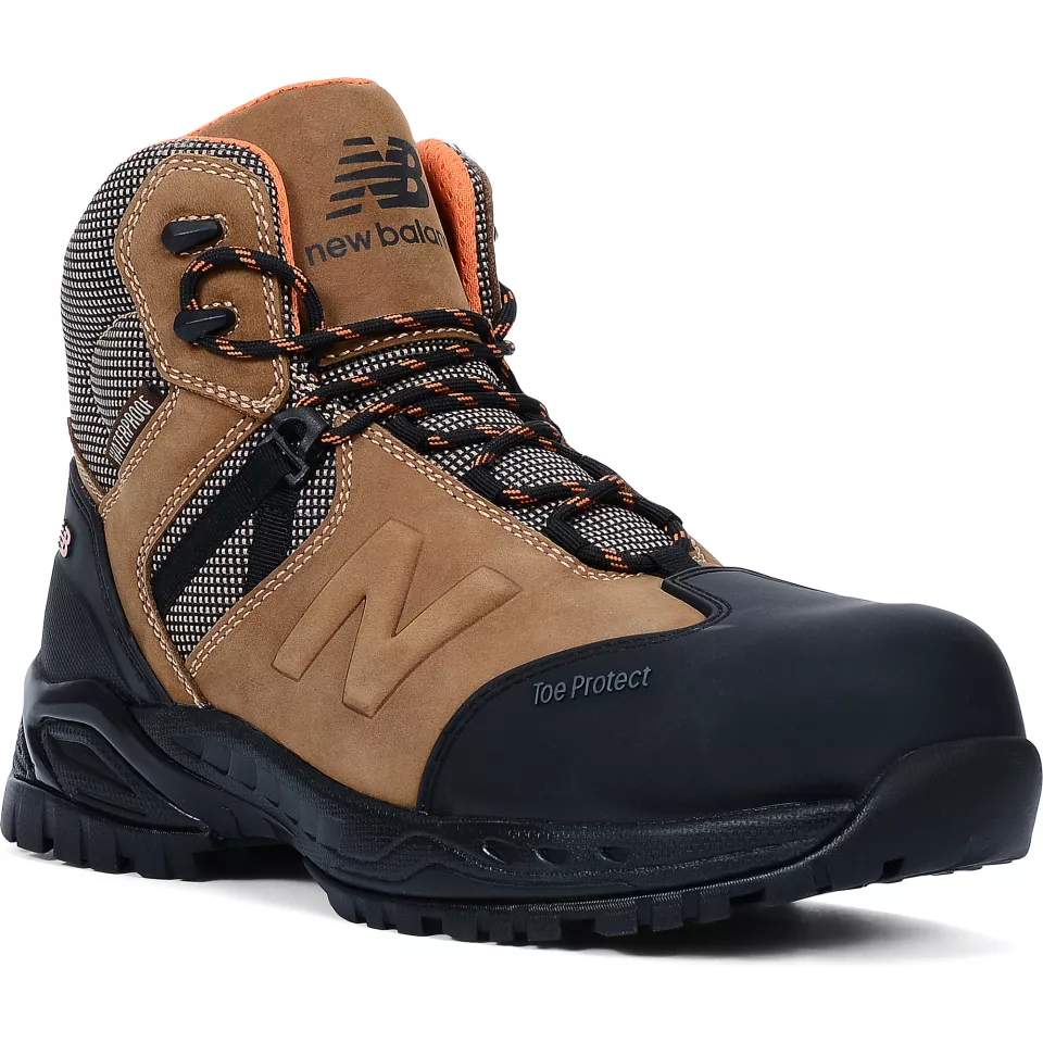 New Balance MIDALLSRB-5810, Allsite Safety Boot S3 WR SRC Rustic Brown/black, image 1, gallery thumbnail